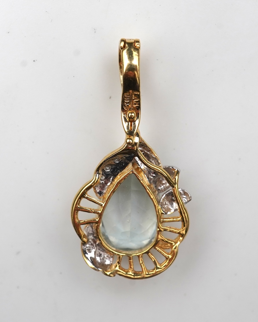 A set of aquamarine jewels